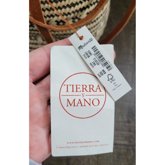 NWT Madewell x Tierra y Mano Baja Basket Bag - Picture 4 of 12